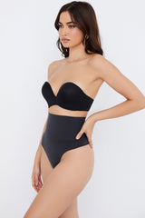 Sculpting High Waist Thong Ink