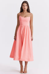Lolita Apricot Corset Sundress