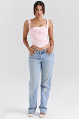 Lottie Strawberry Shortcake Gingham Corset