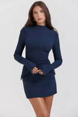 Mahalia Navy Mini Dress
