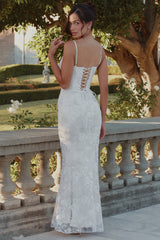 Naeva White Hand Beaded Embellished Bridal Gown