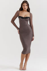 Seraphina Smoke Corset Dress