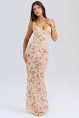 Robina Honeyflower Print Maxi Dress