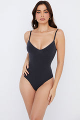 Sculpting Full Brief Bodysuit Ink