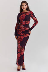 Lanetta Romantic Floral Maxi Dress