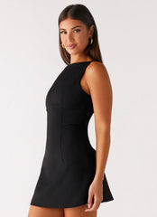 Lulita Mini Dress - Black