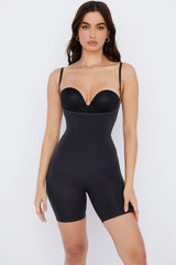 Mid Thigh Sculpting Bodysuit Ink