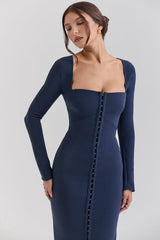 Corinthia Midnight BodyCon Maxi Dress