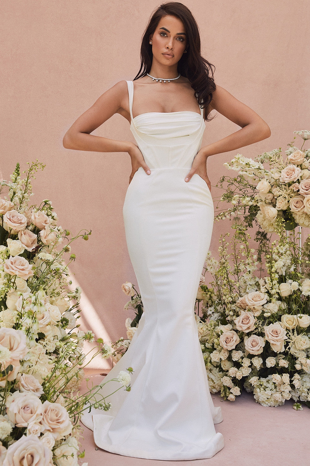 Francoise Ivory Balconette Corset Bridal Gown - Limited Edition