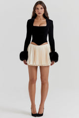 Catriona Black Velvet Corset