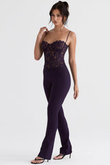 Laurel Night Shade High Waisted Trousers