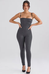 Luisa Charcoal Loungewear Jumpsuit