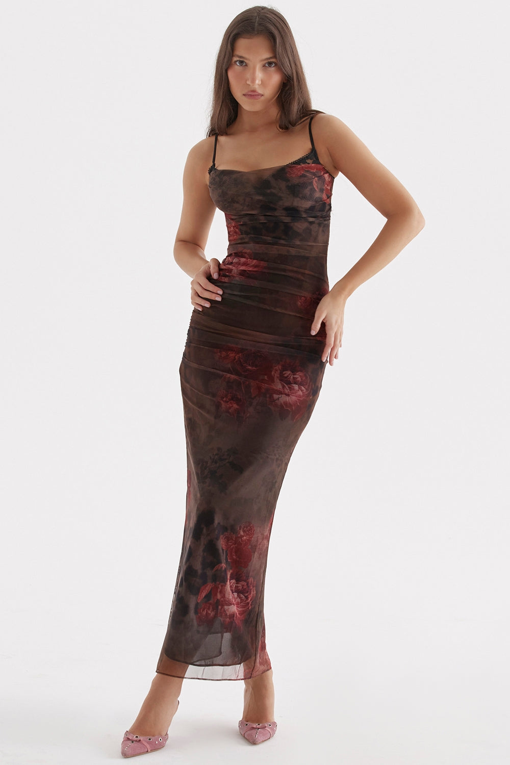 Nalini Printed Maxi Dress