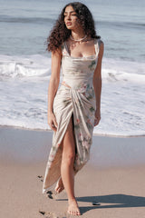 Vesper Vintage Floral Maxi Skirt