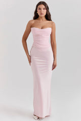 Georgie Ballerina Pink Strapless Corset