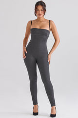 Luisa Charcoal Loungewear Jumpsuit