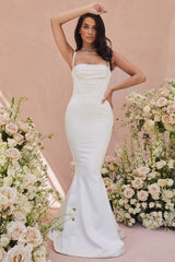 Francoise Ivory Balconette Corset Bridal Gown - Limited Edition
